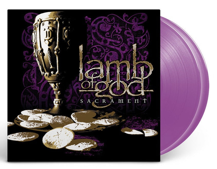 LAMB OF GOD 'SACRAMENT' 2LP ' ONLY 500 MADE (Limited Edition Purple Vinyl)