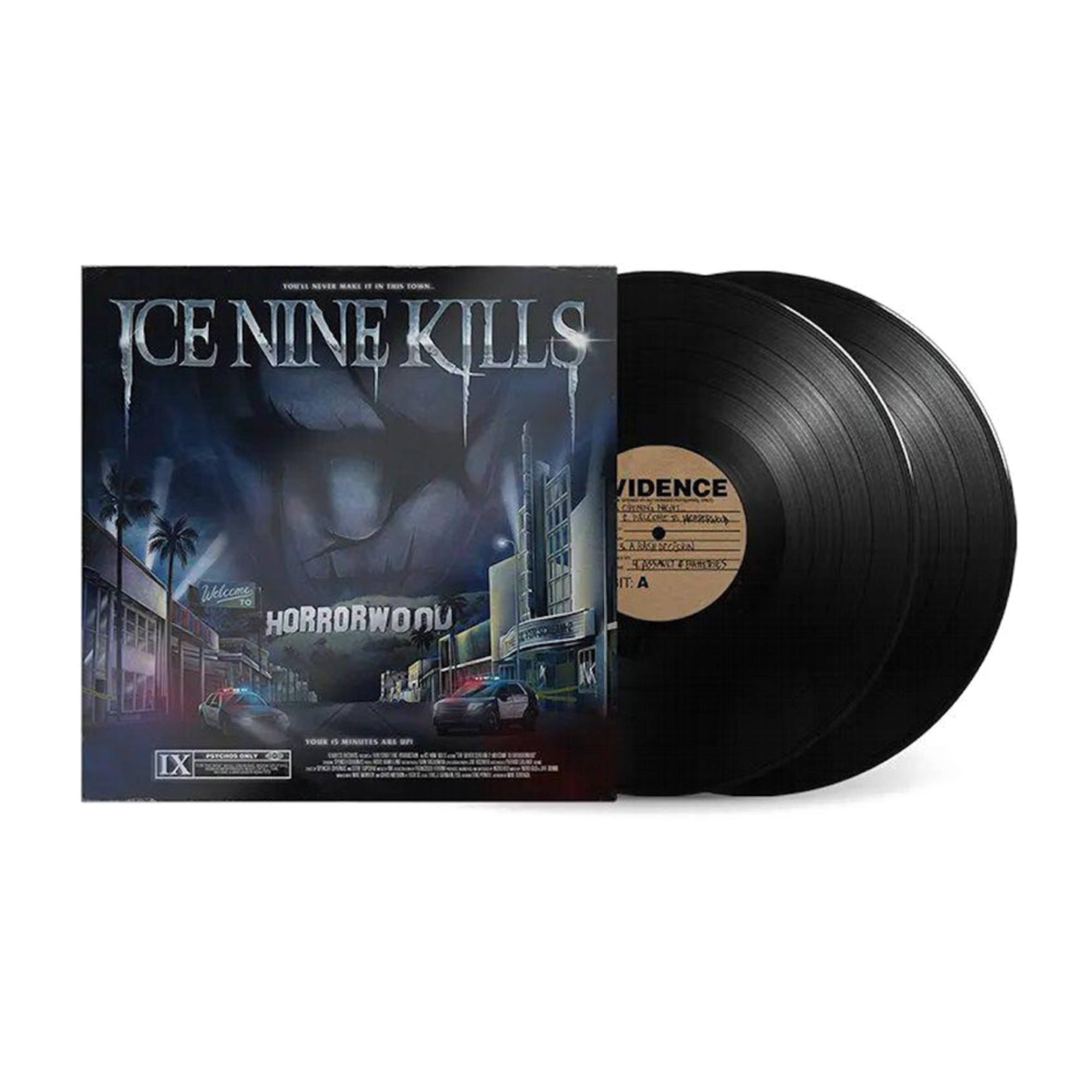 ICE NINE KILLS 'THE SILVER SCREAM 2: WELCOME TO HORRORWOOD' 2LP (Black Vinyl)