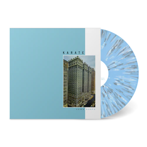 Karate Some Boots LP Transparent Light Blue Grey