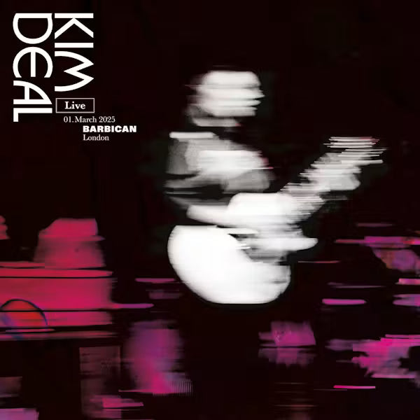 KIM DEAL 'LIVE AT THE BARBICAN' 2LP (Clear Magenta Vinyl)