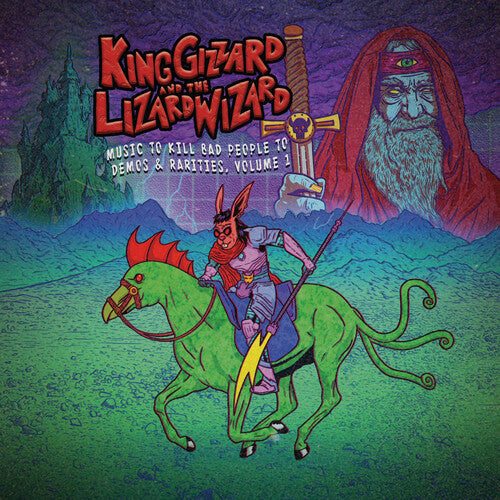 King Gizzard and The Lizard Wizard Music To Kill Bad People To Vol 1 LP Red Velvet
