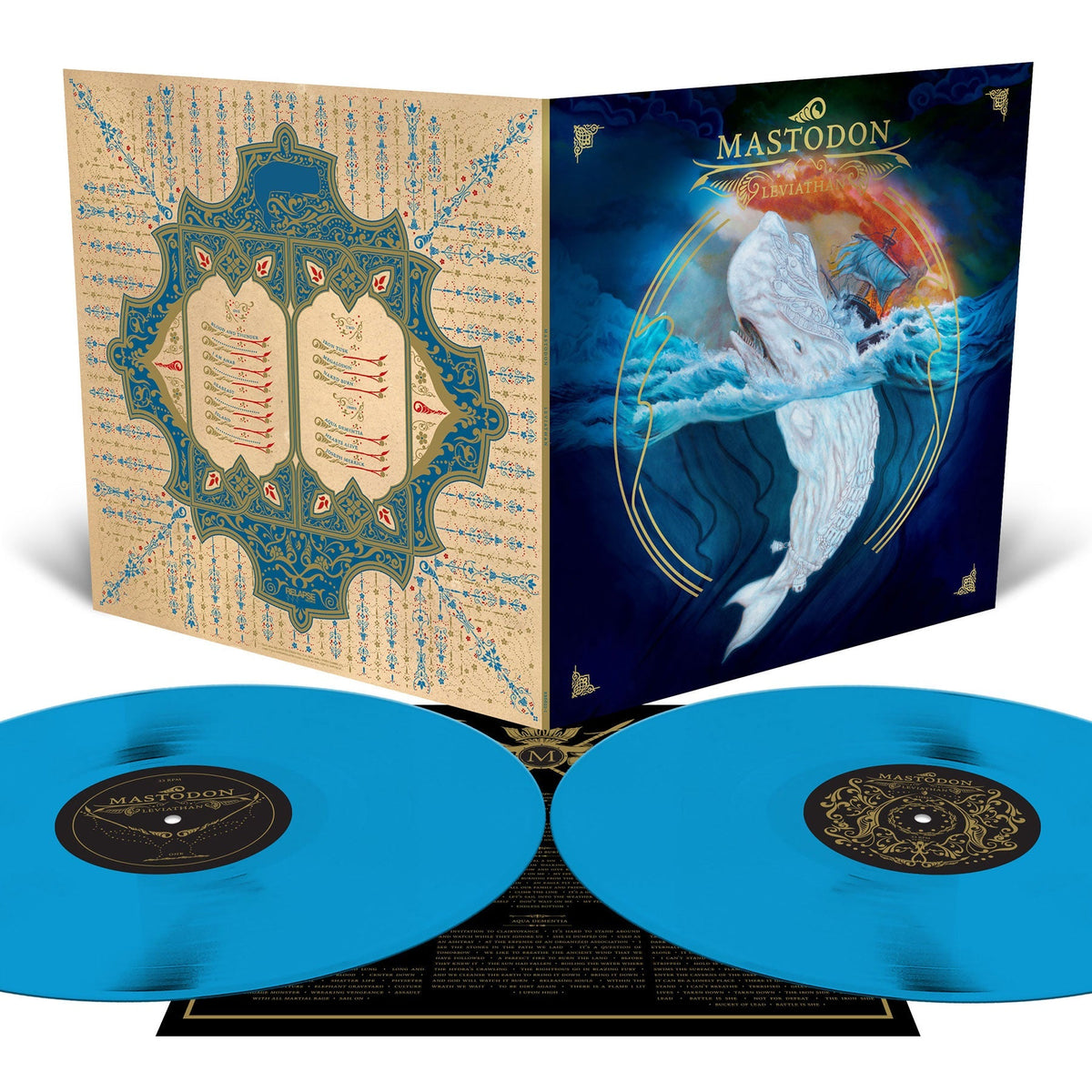 MASTODON ' LEVIATHAN' 2LP - SKY BLUE