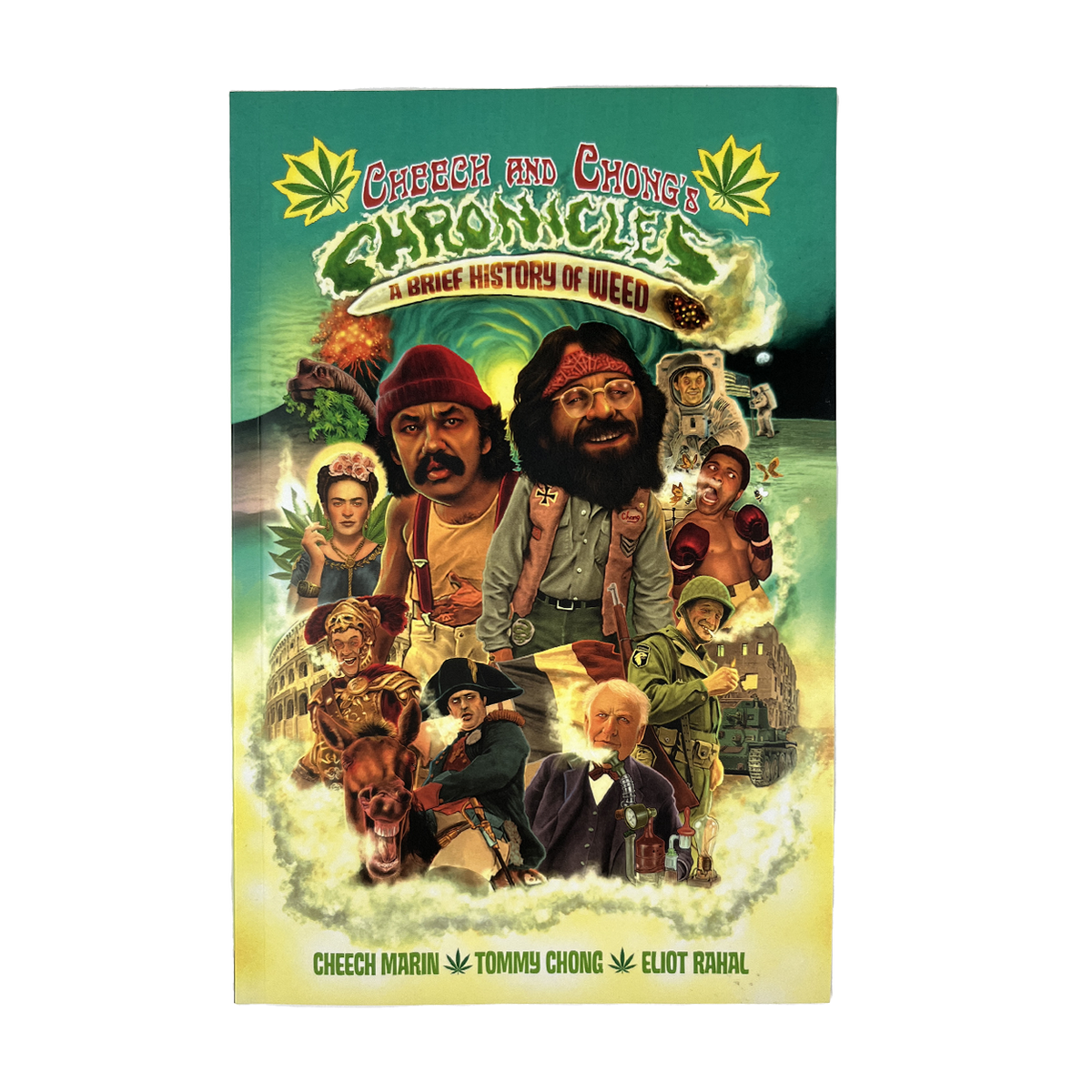 CHEECH & CHONG'S CHRONICLES: A BREIF HISTORY OF WEED SOFTCOVER GRAPHIC NOVEL