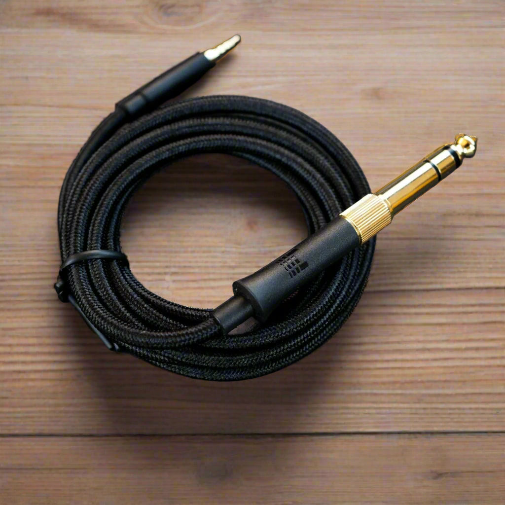 HEAVYS H1H HEADPHONES + PREMIUM SILVER-COATED CABLE + BONUS TRAVEL CASE