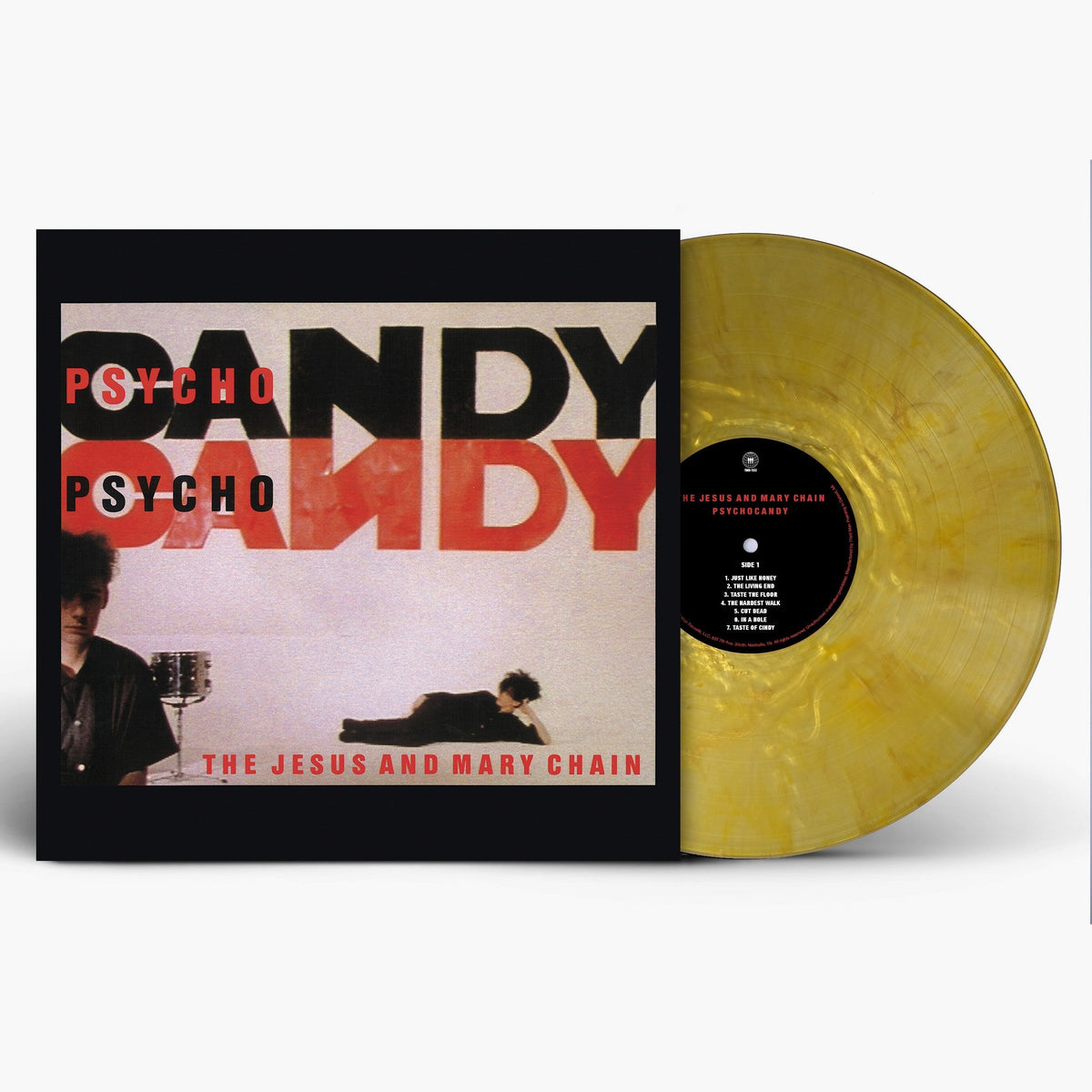 THE JESUS AND MARY CHAIN 'PSYCHOCANDY' LP (40th Anniversary, Hot Honey Vinyl)