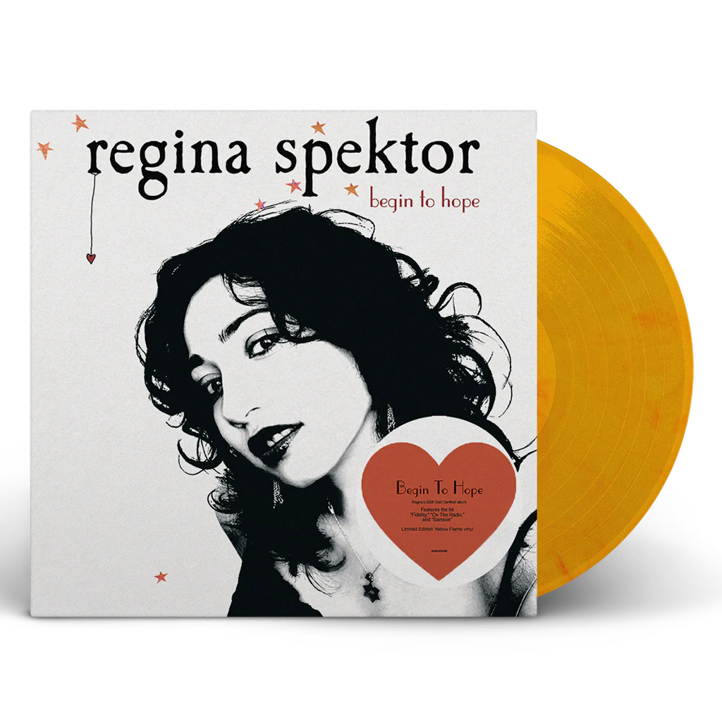 Regina Spektor Begin To Hope LP Yellow Flame