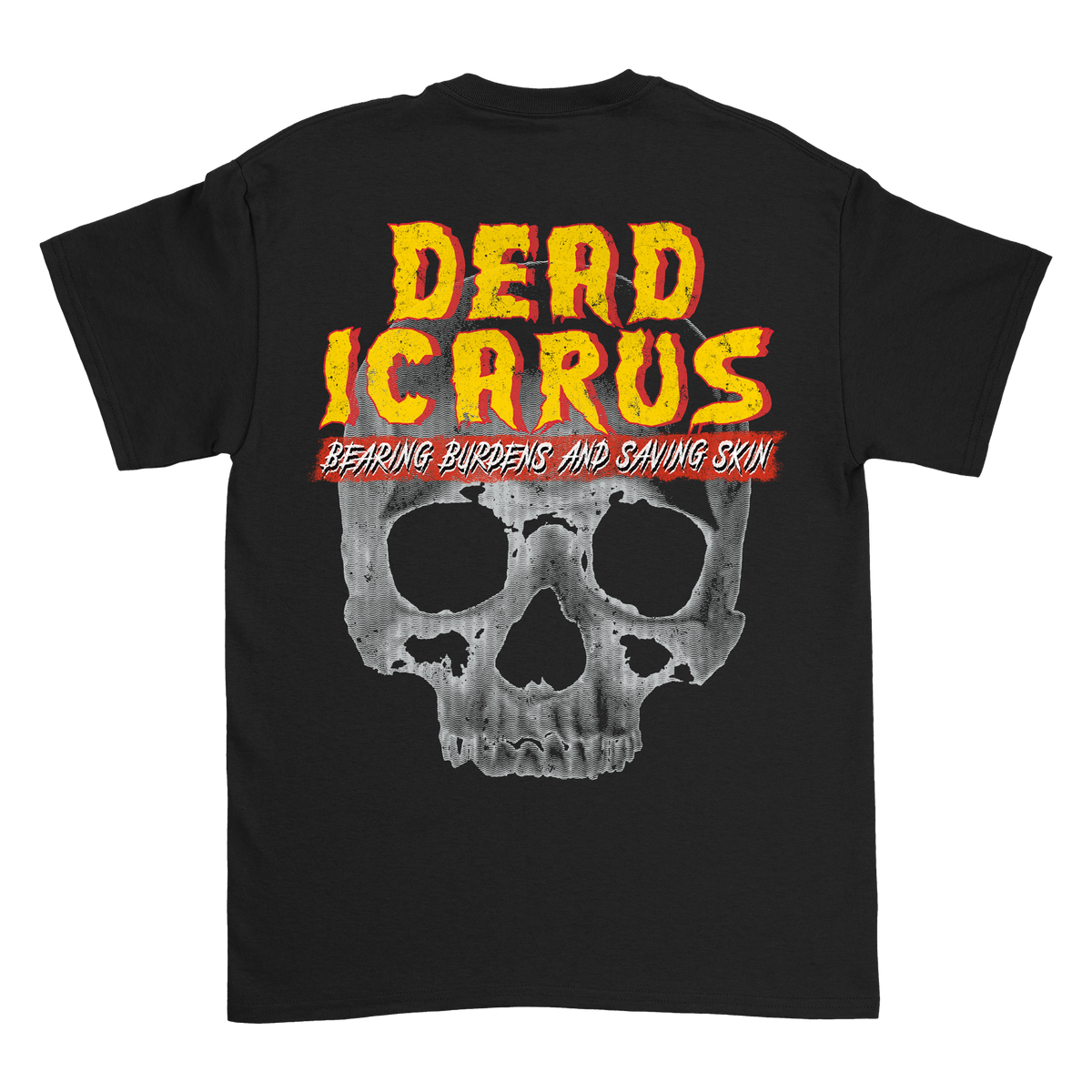 DEAD ICARUS SKULL LOGO T-SHIRT