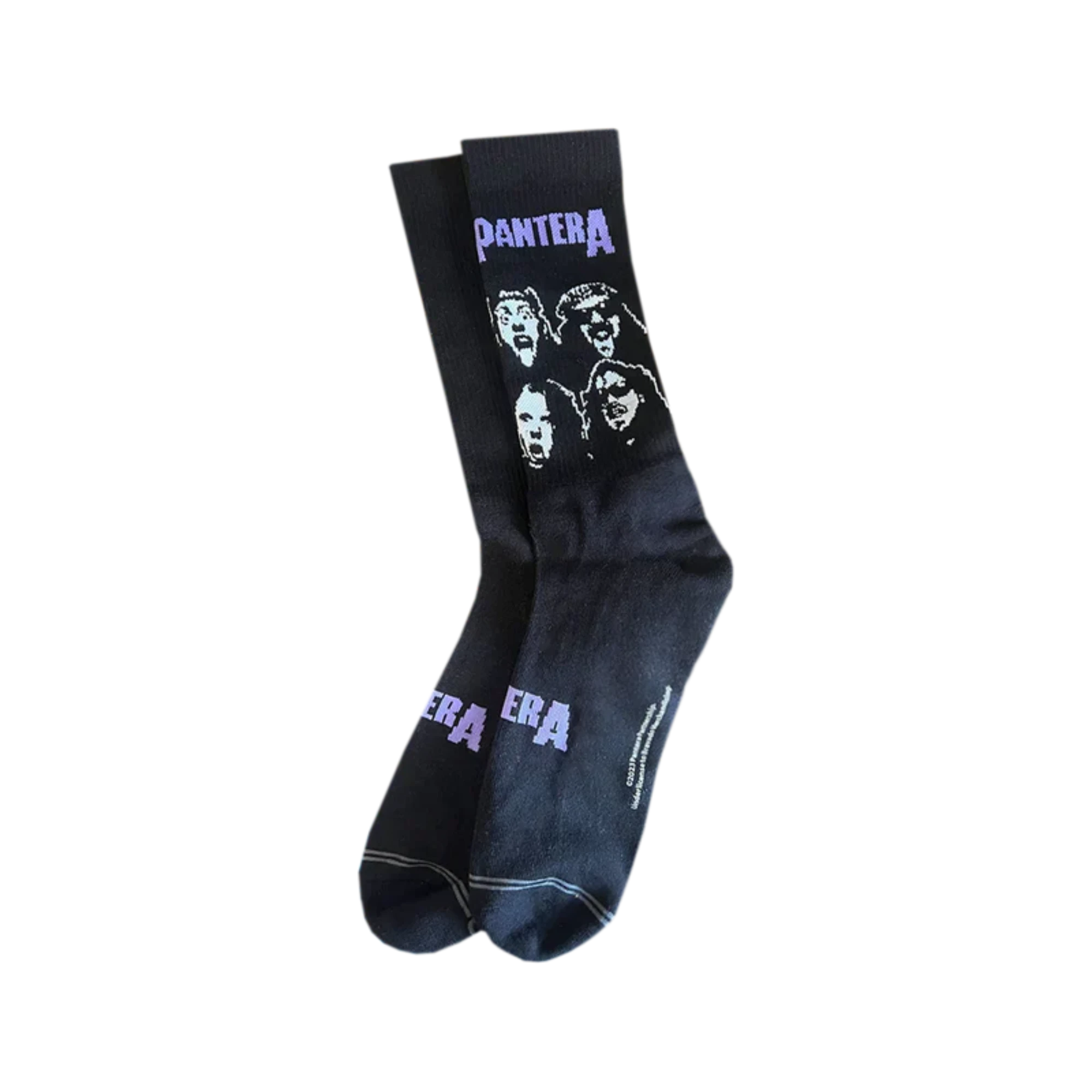 PANTERA 'BAND FACES' CREW SOCKS