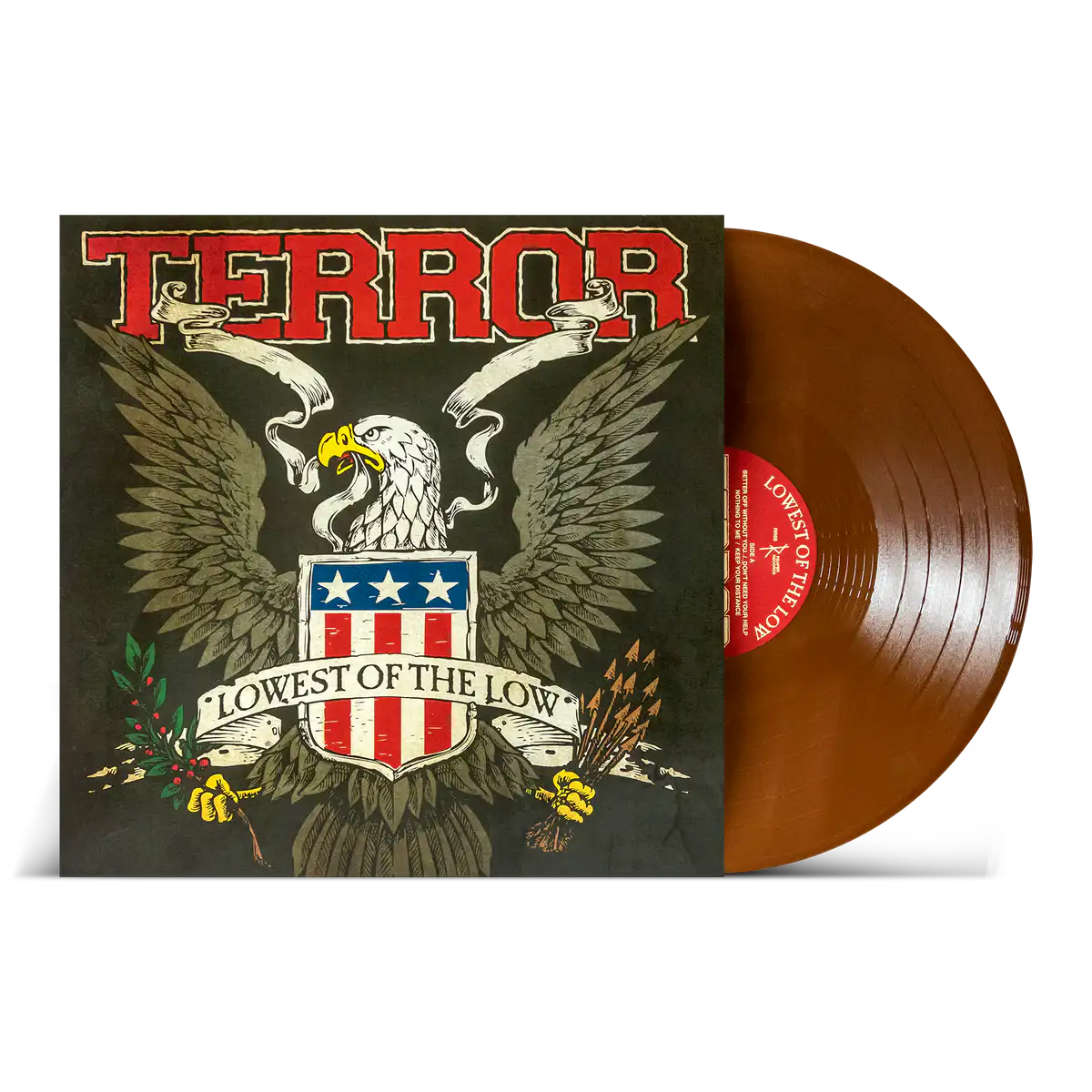 TERROR 'LOWEST OF THE LOW' LP (Bronze Vinyl)