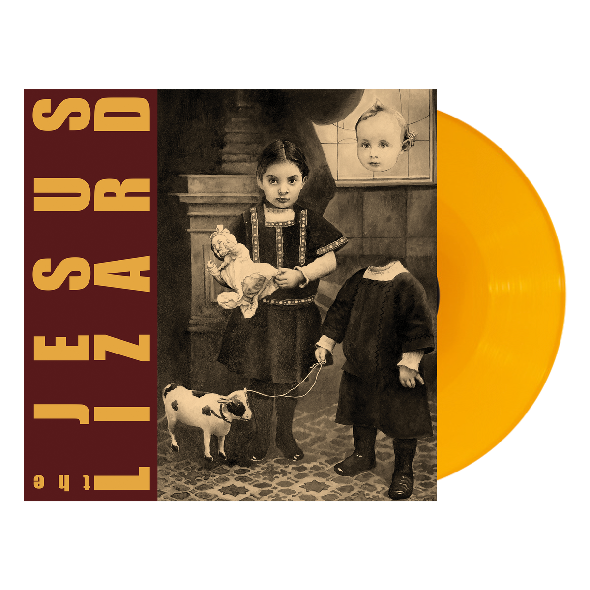 THE JESUS LIZARD ‘RACK’ LP (Limited Edition – Only 500 made, Yellow Vinyl)