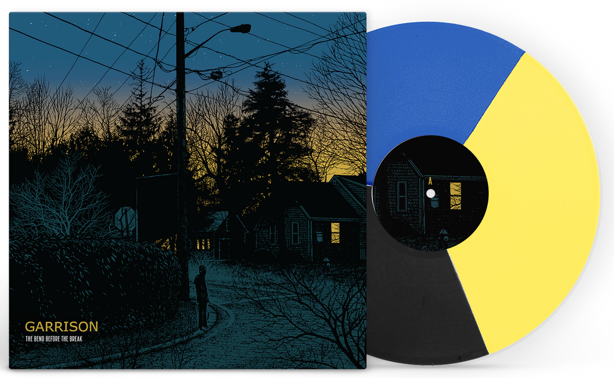 GARRISON 'THE BEND BEFORE THE BREAK' LP (Limited Edition Harlow Vinyl' Only 100 Made)