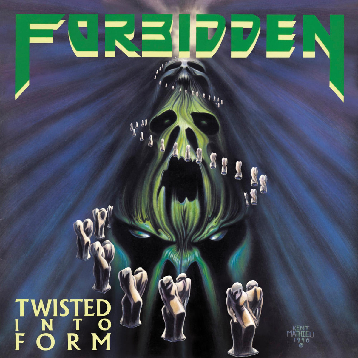 FORBIDDEN 'TWISTED INTO FORM' LP