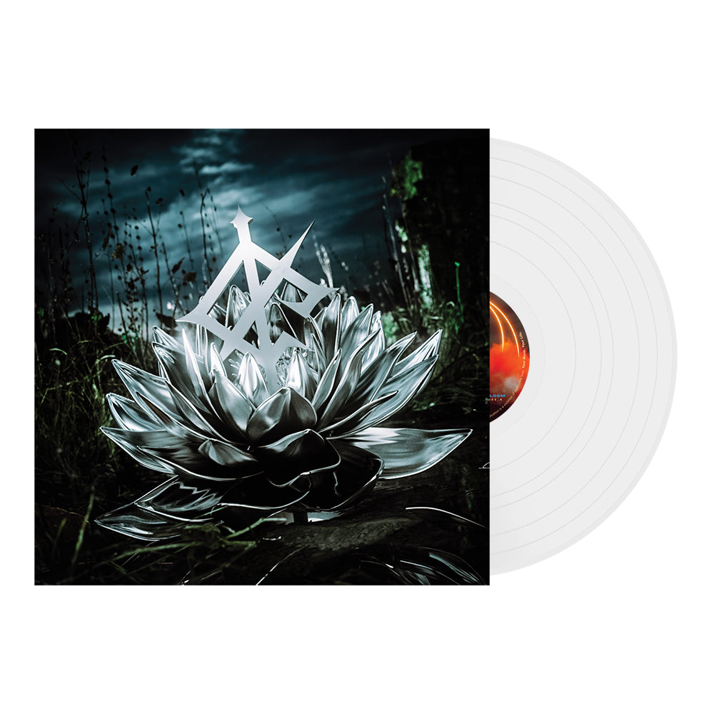 WE CAME AS ROMANS'DARKBLOOM' LIMITED-EDITION WHITE LP + ROCKVILLE PRINT BUNDLE