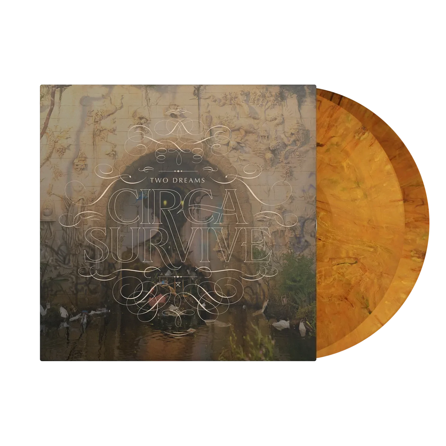 CIRCA SURVIVE ‘TWO DREAMS’ 2LP (Limited Edition – Only 500 Made, Golden Marble Vinyl)