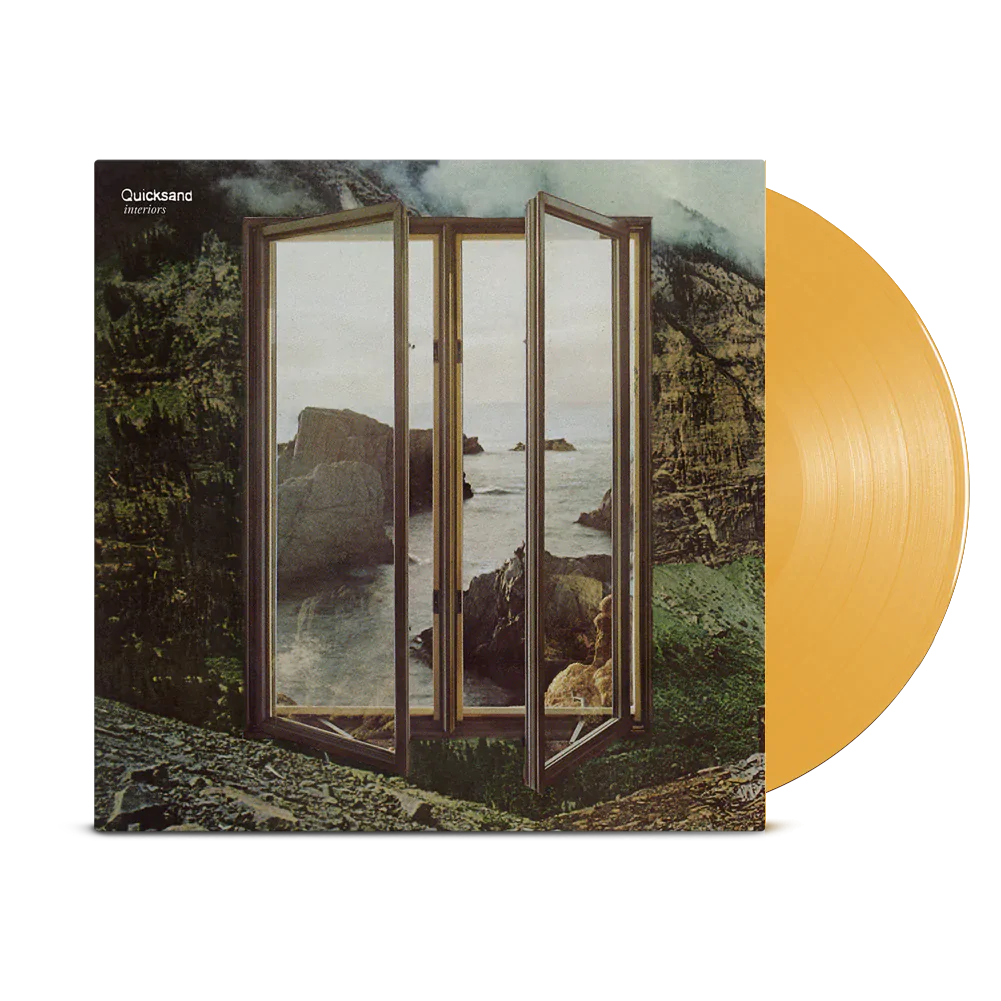QUICKSAND 'INTERIORS' LP (Orange Vinyl)