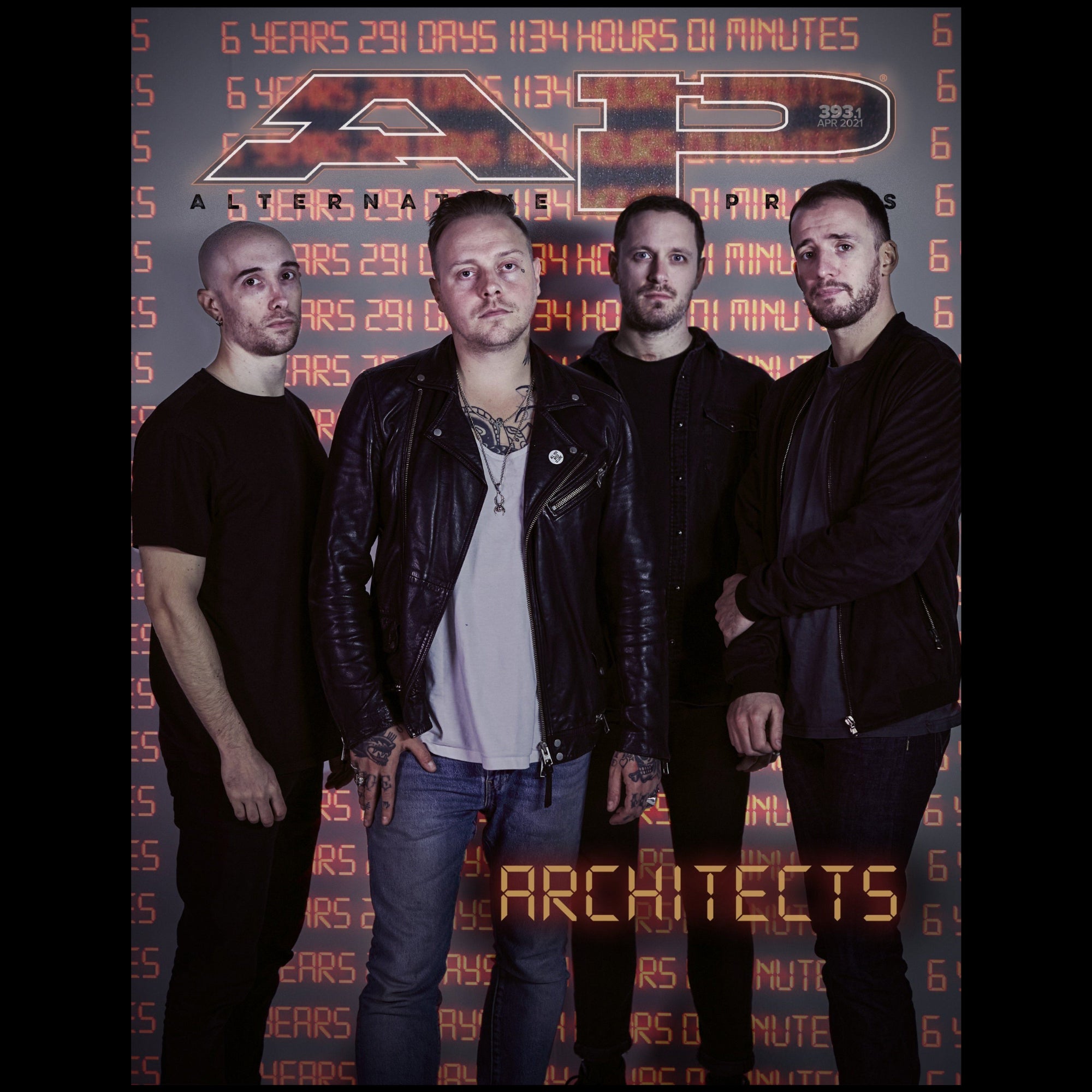 Architects - Alternative Press Magazine Issue 393 April 2021 - Version 1 New Gen Magazine Alternative Press