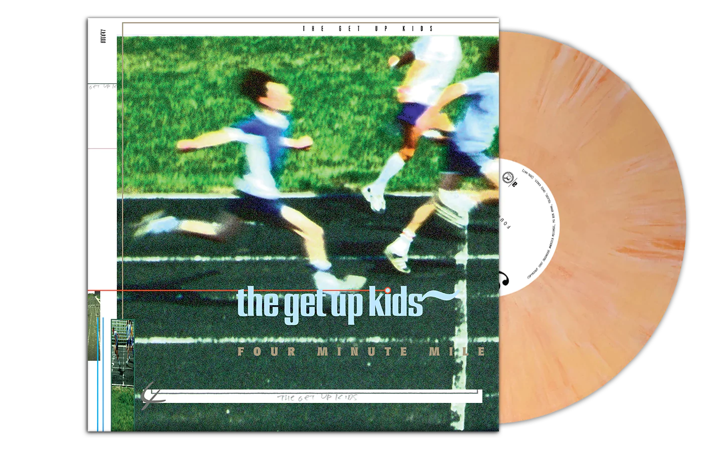 THE GET UP KIDS ‘FOUR MINUTE MILE’ (25th Anniversary 'Dreamsicle' Color Vinyl LP – Only 500 made)