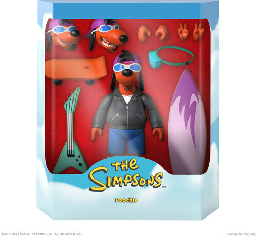 THE SIMPSONS ULTIMATES! WAVE 1 - POOCHIE FIGURE