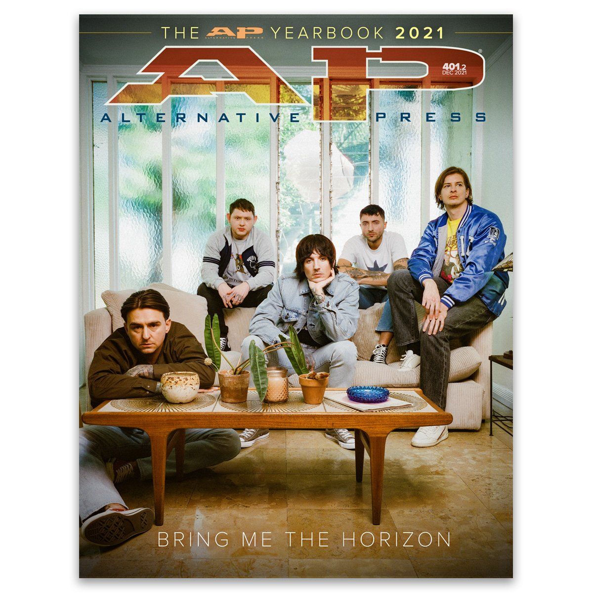 Bring Me The Horizon - Alternative Press Magazine Issue 401 - December 2021 - Version 2 New Gen Magazine Alternative Press