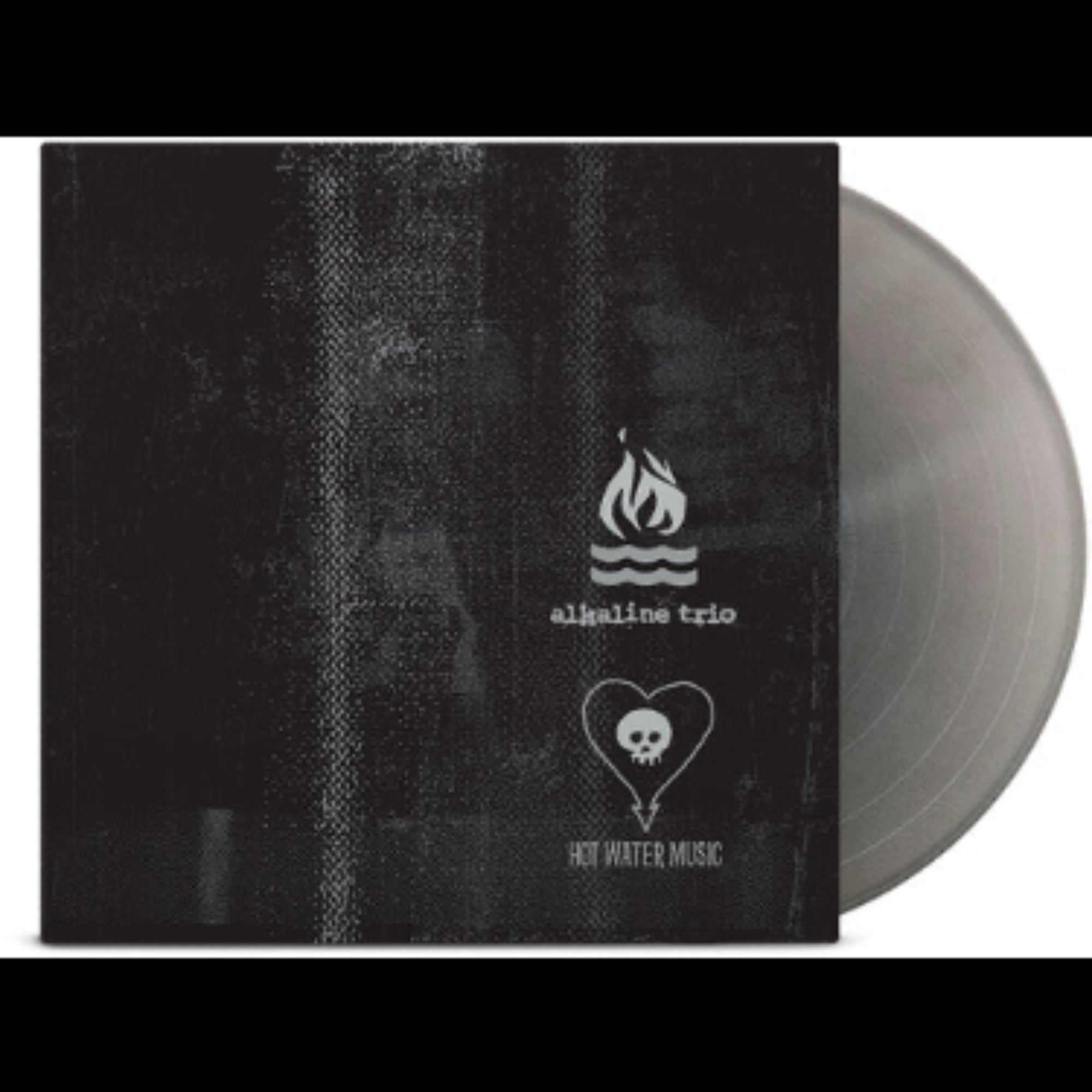 ALKALINE TRIO / HOT WATER MUSIC 'SPLIT' LP (20th Anniversary Edition, Silver Vinyl)