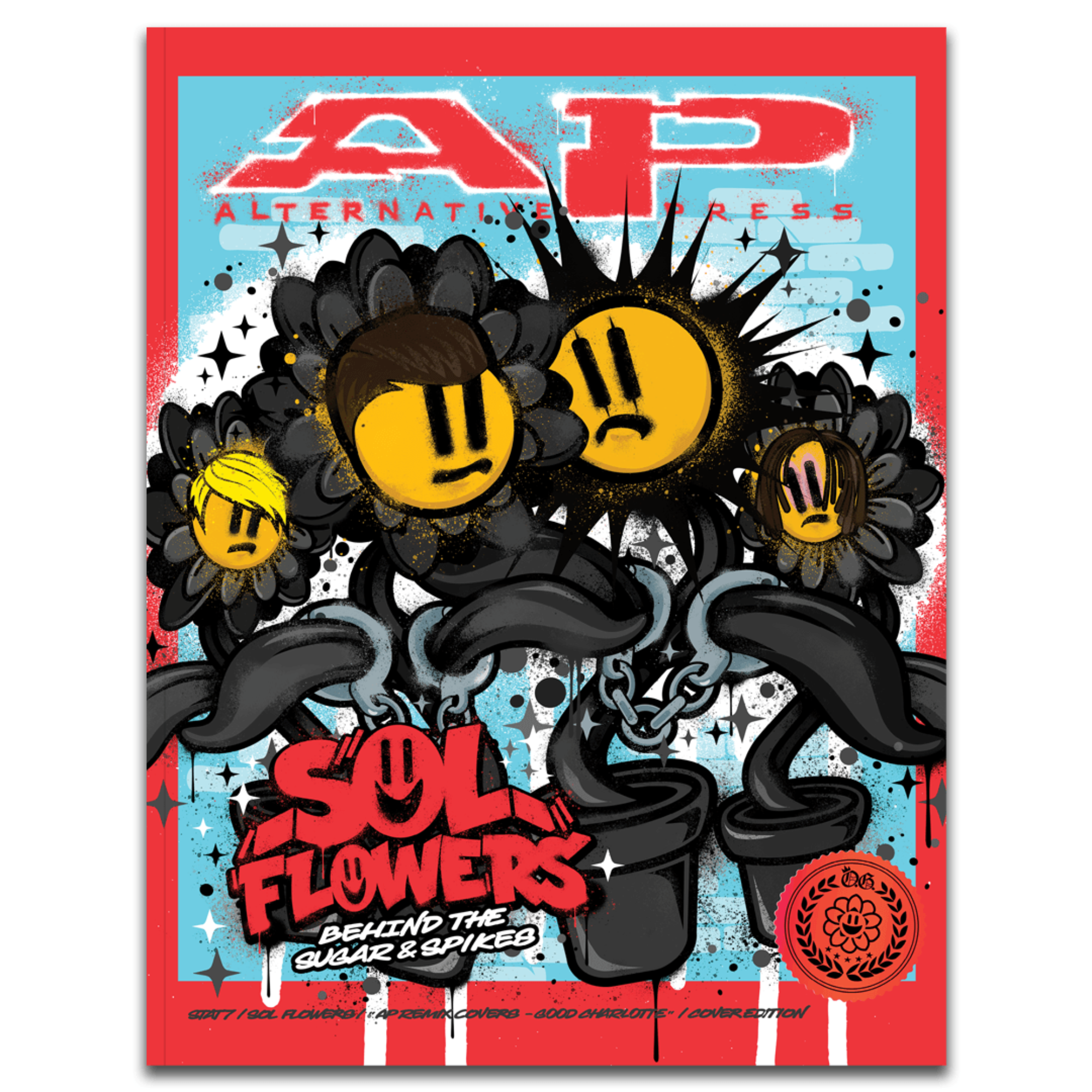 Sol Flowers: Complete Collection - Alternative Press Magazine Issues #405.3-5 - April 2022 New Gen Magazine Alternative Press