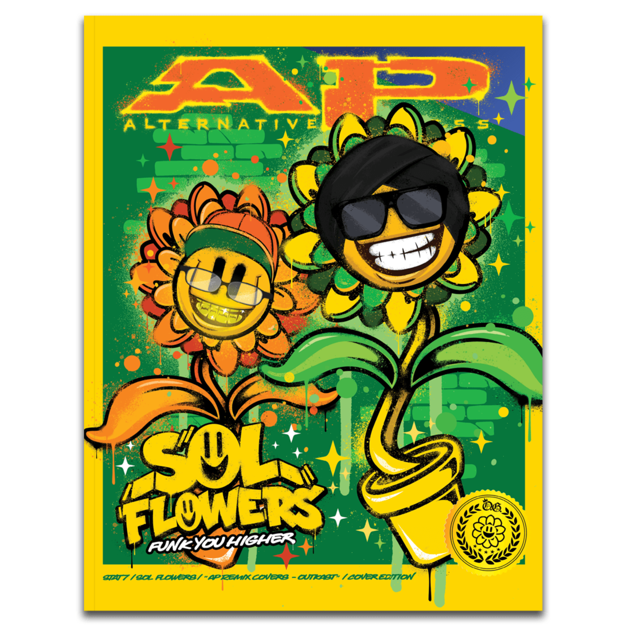 Sol Flowers: Outkast - Alternative Press Magazine Issue #405.5 - April 2022 New Gen Magazine Alternative Press