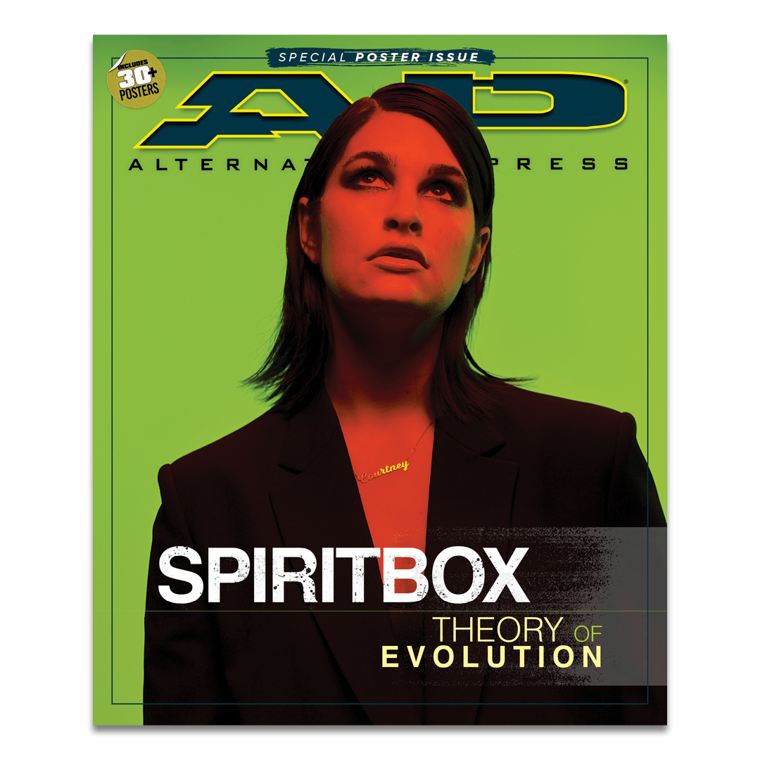 AP x Spiritbox: Limited Edition T-Shirt + Magazine Bundle New Gen Magazine Alternative Press