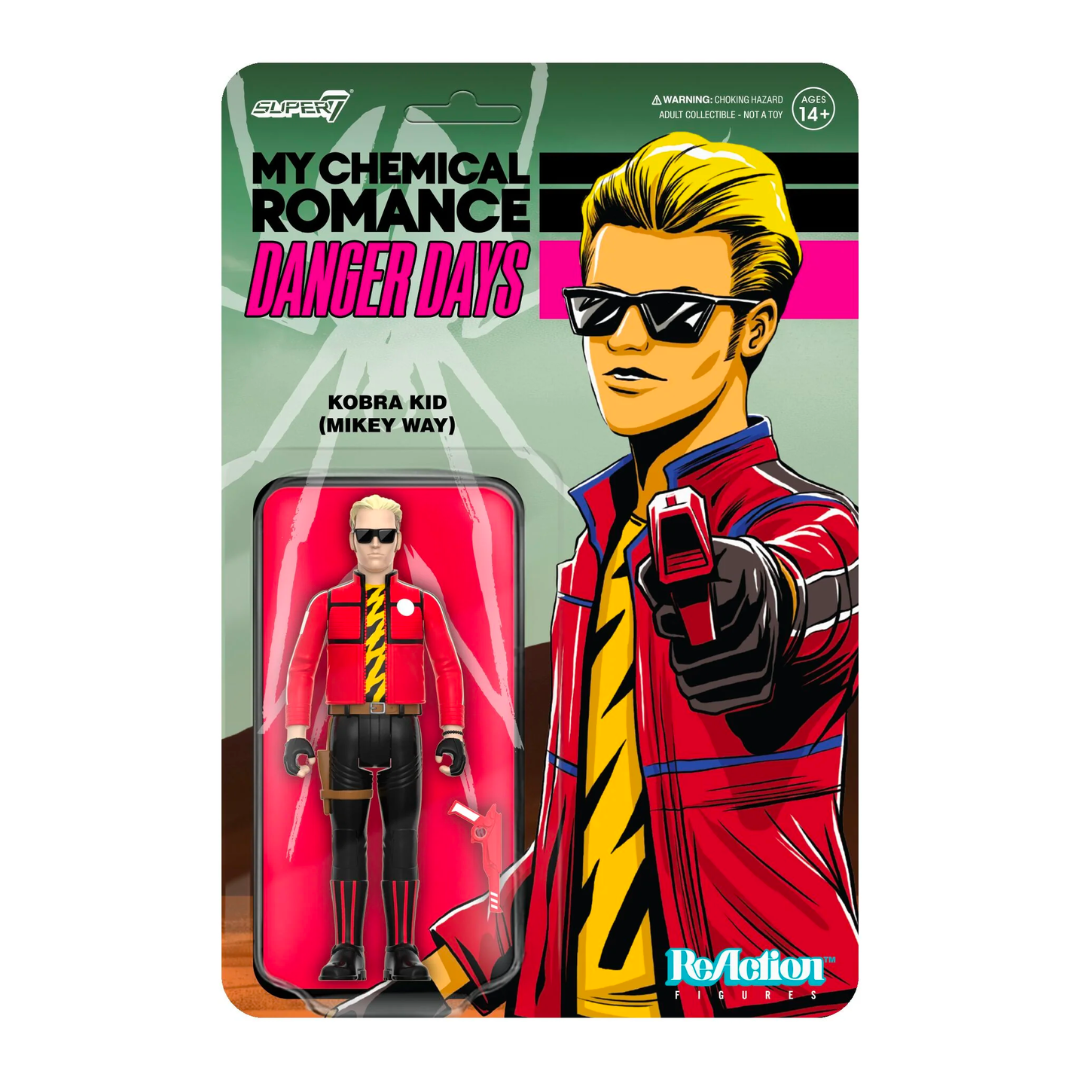 MY CHEMICAL ROMANCE REACTION FIGURES - WAVE 1 (DANGER DAYS) - KOBRA KI