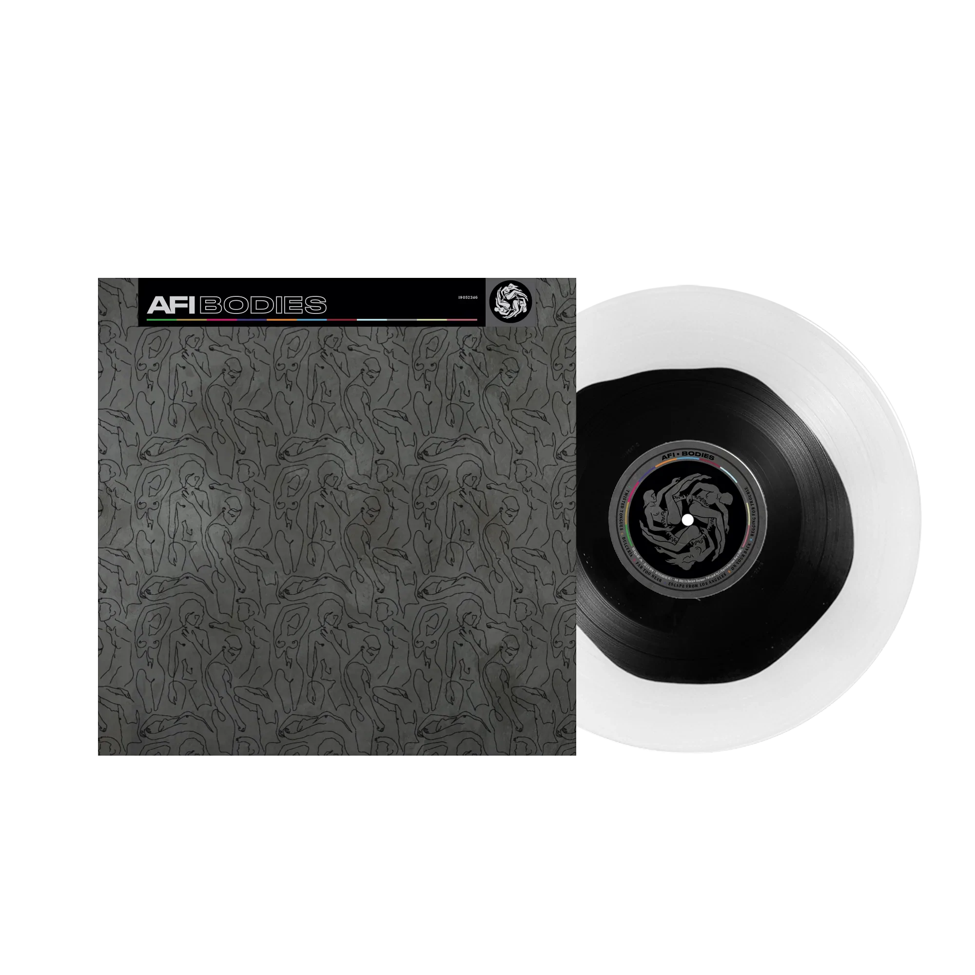 AFI 'BODIES' LP (Limited Edition — Only 300 Made, Clear With Black Blob Vinyl)