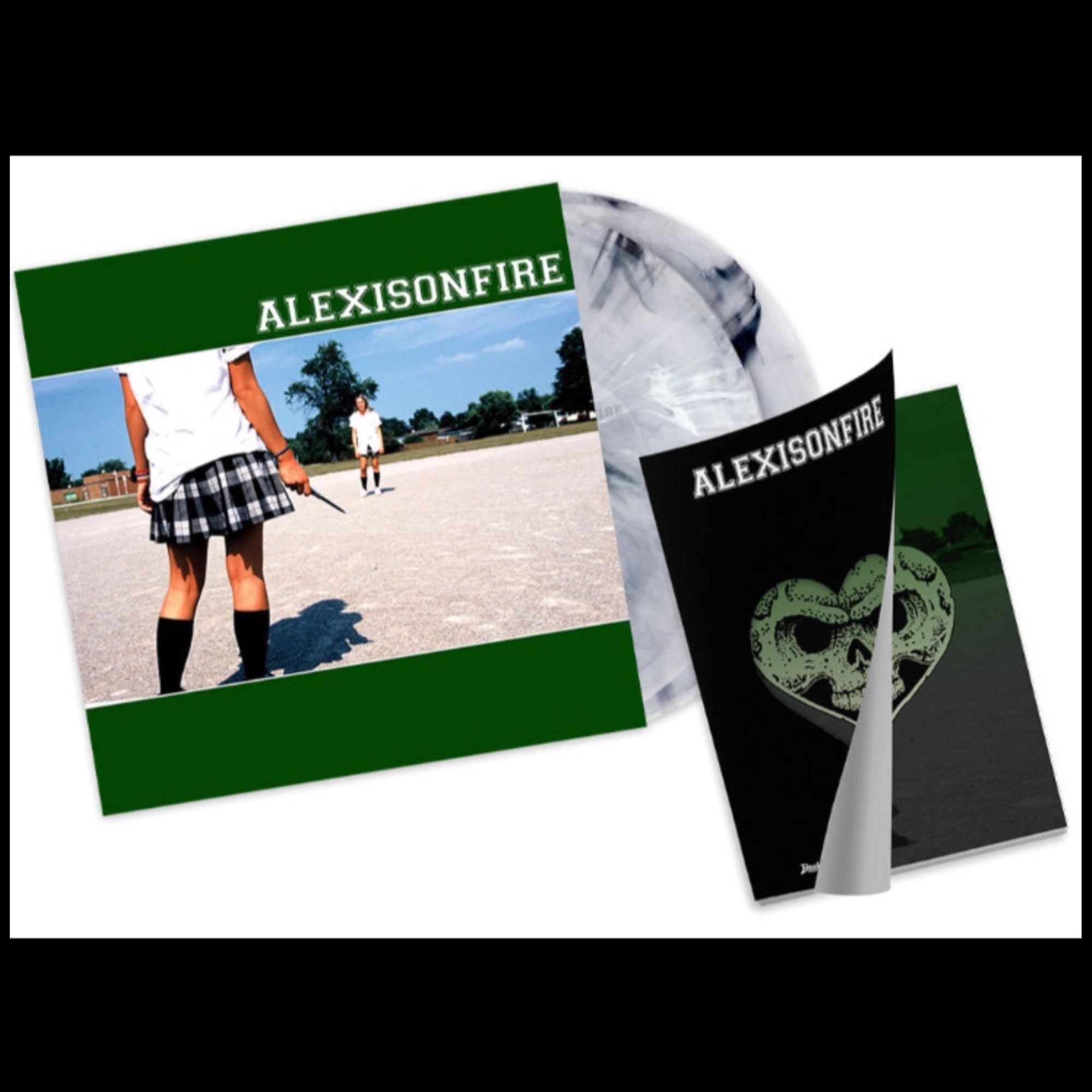 ALEXISONFIRE S/T Black/White Marble LP + BrooklynVegan Special Edition Magazine (ltd to 500)