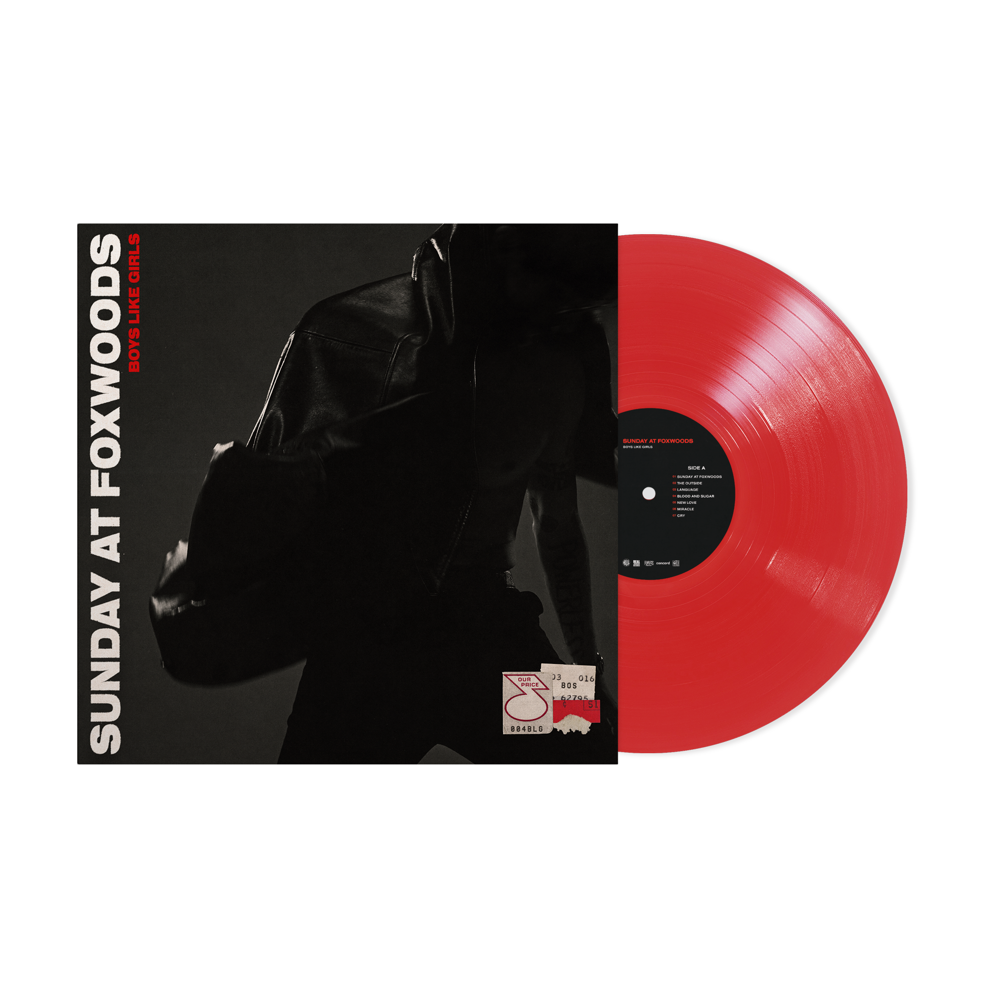 BOYS LIKE GIRLS ‘SUNDAY AT FOXWOODS’ LP (Limited Edition – Only 500 Made, Ruby Vinyl)