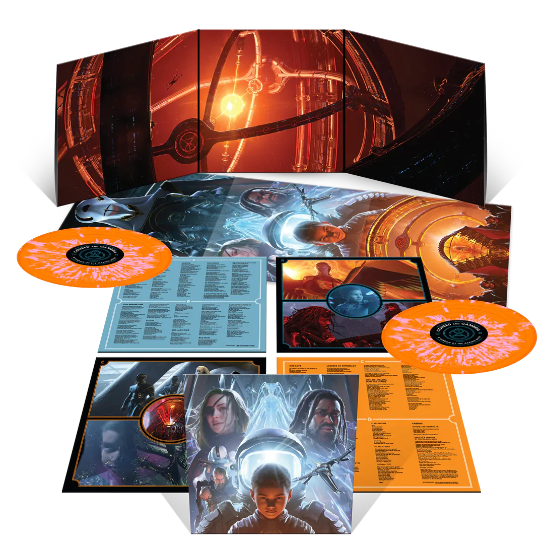 COHEED AND CAMBRIA 'VAXIS II: A WINDOW OF THE WAKING MIND' LIMITED EDITION ORANGE WITH PINK SWIRL 2LP – ONLY 1000 MADE