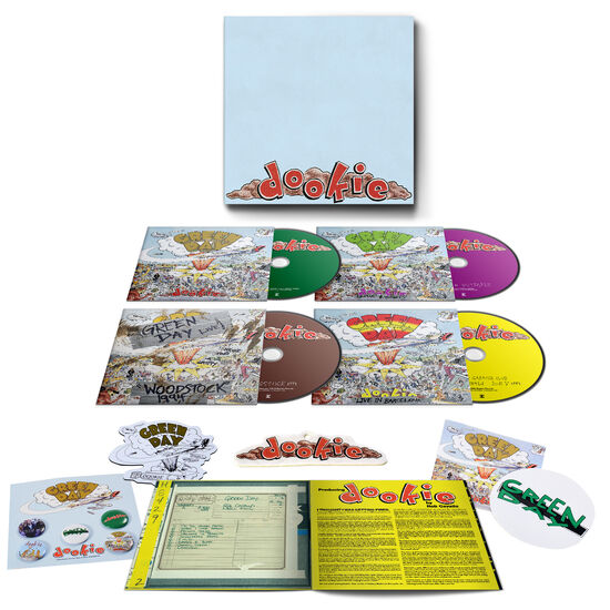 GREEN DAY 'DOOKIE' CD BOX SET (30th Anniversary Deluxe Edition ...