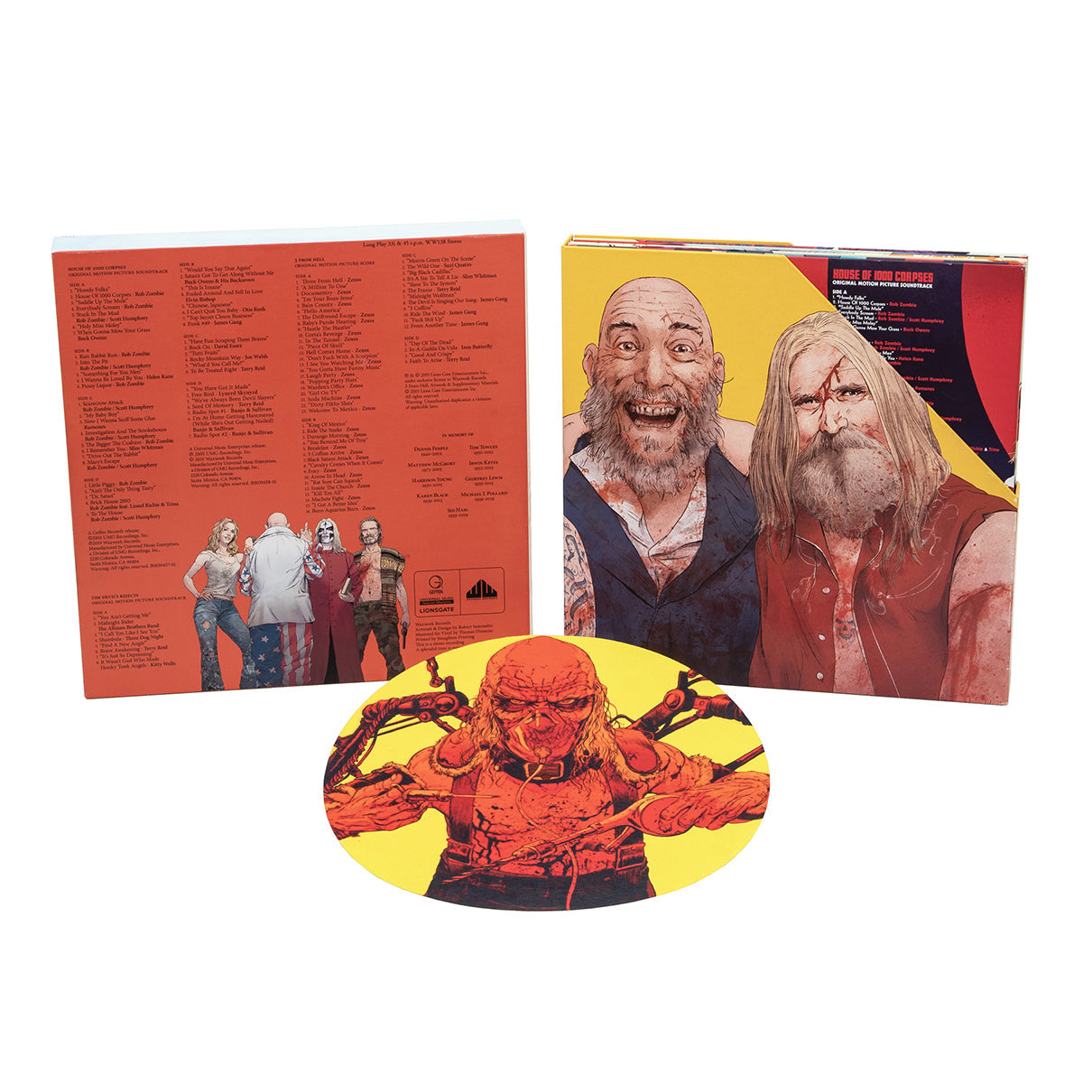 ROB ZOMBIE'S FIREFLY SOUNDTRACK TRILOGY 6LP BOX SET