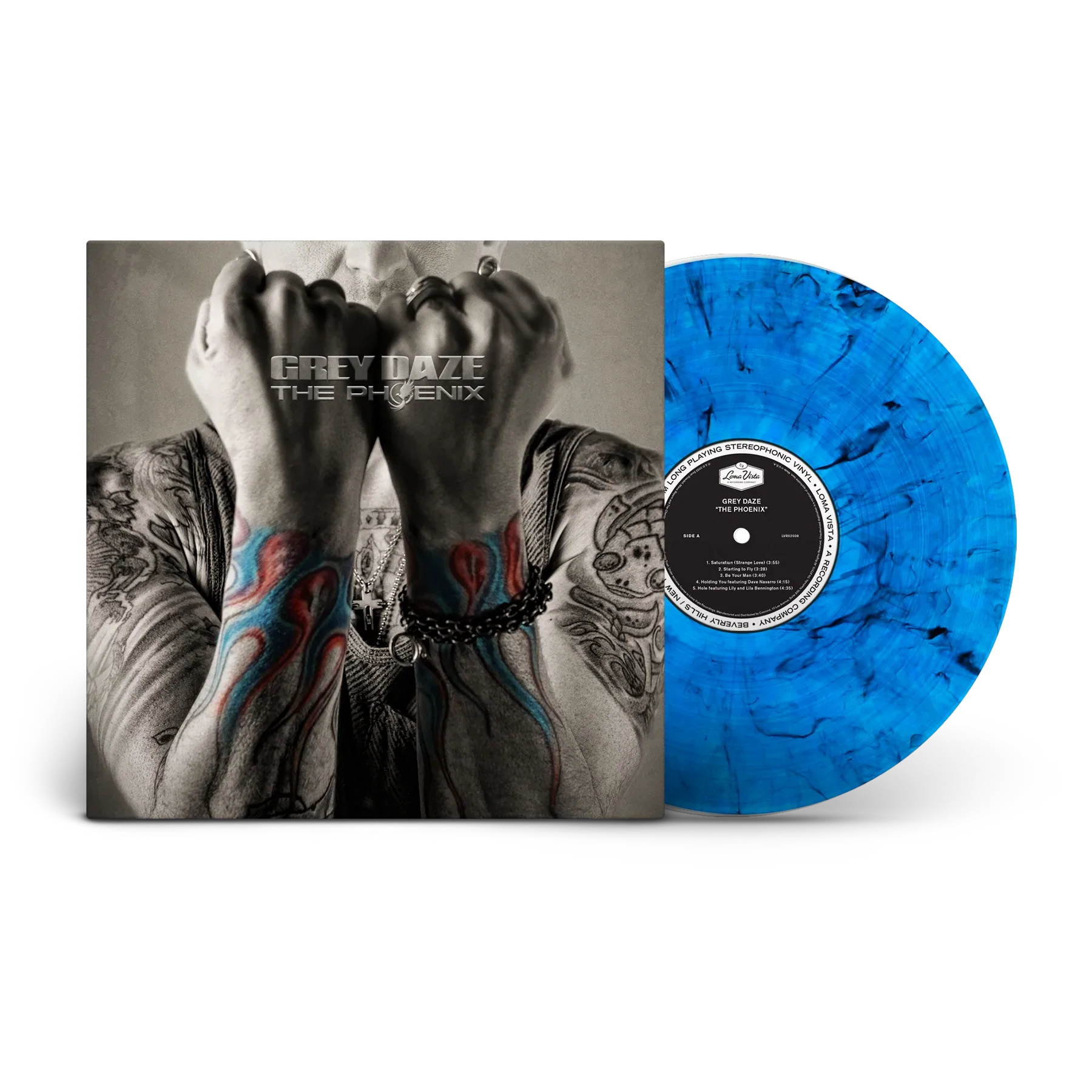 GREY DAZE 'THE PHOENIX' LIMITED-EDITION BLUE SMOKE LP — ONLY 400 MADE