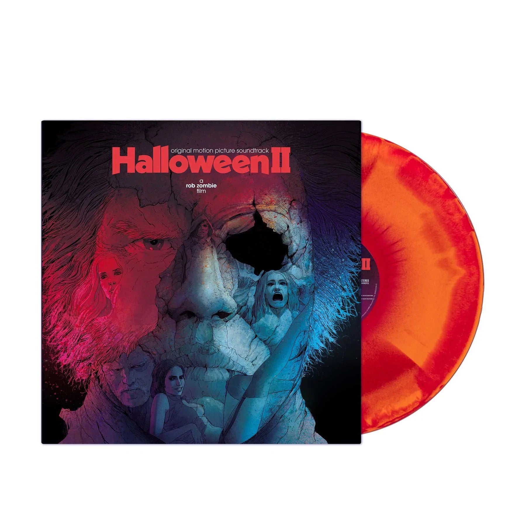 HALLOWEEN II SOUNDTRACK LP (Pumpkin Orange, Candy Apple Red, Magenta S