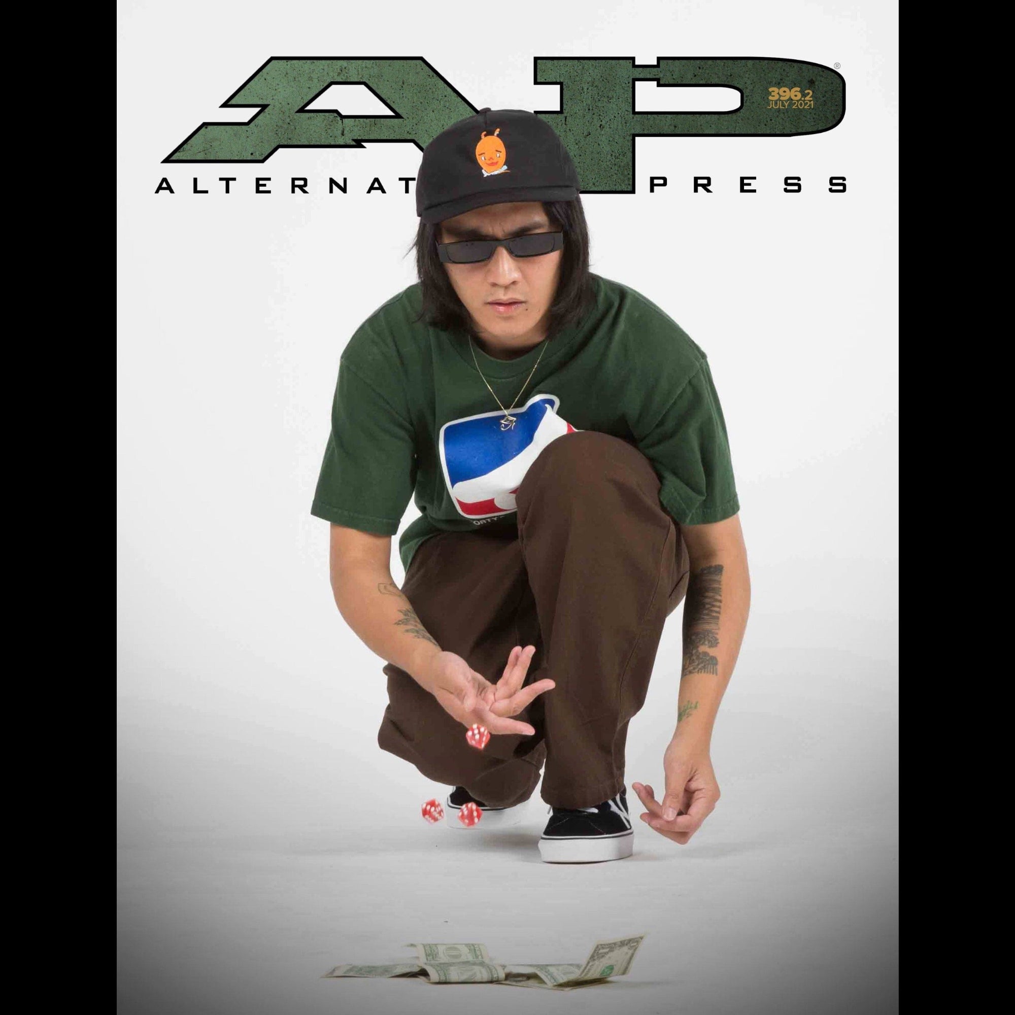 Eyedress - Alternative Press Magazine Issue 396 - July 2021 New Gen Magazine Alternative Press