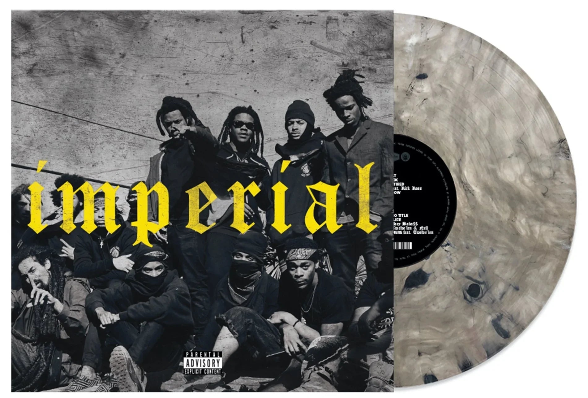 DENZEL CURRY ‘IMPERIAL’ LP (Limited Edition, Marble Zenith Grey Vinyl)