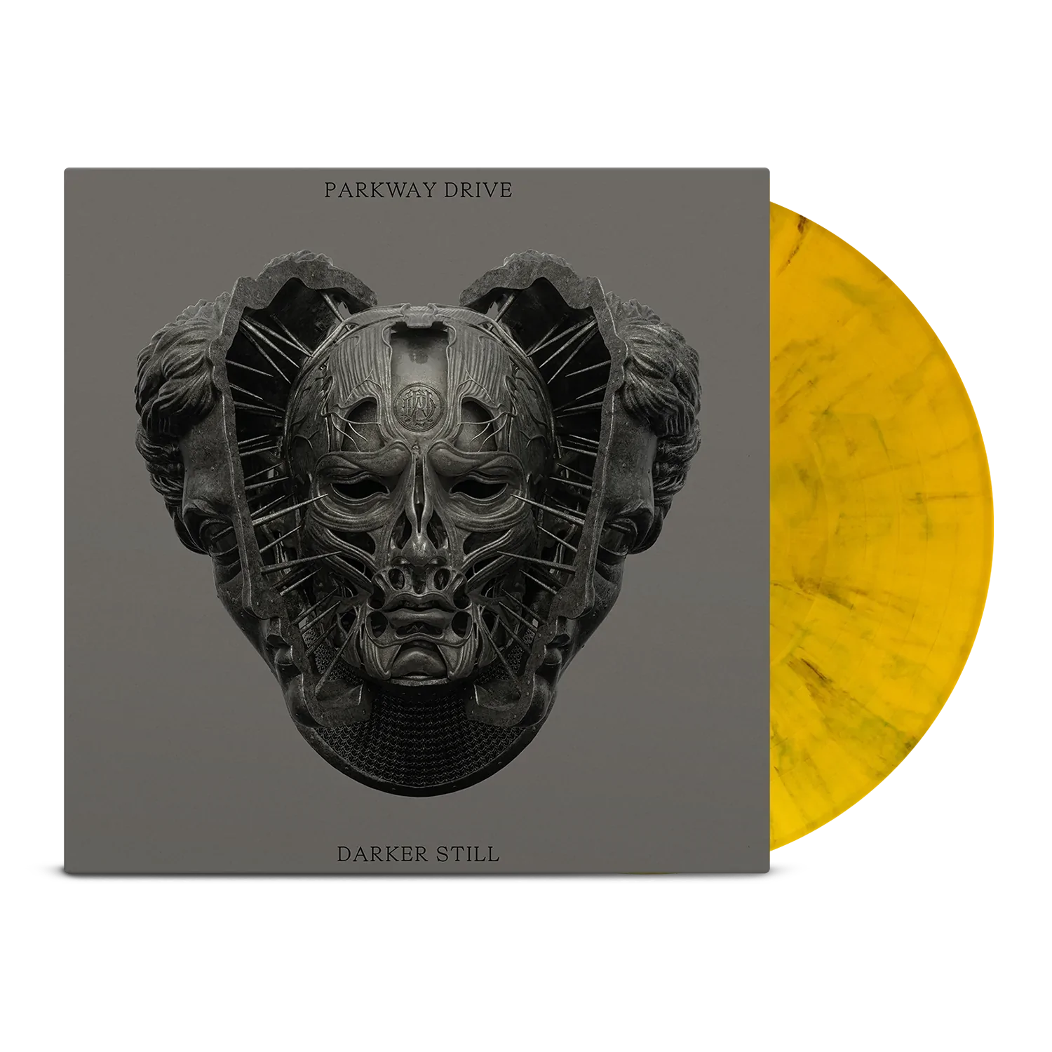 PARKWAY DRIVE ‘DARKER STILL’ LP (Limited Edition — Only 500 Made, Yellow & Black Vinyl)