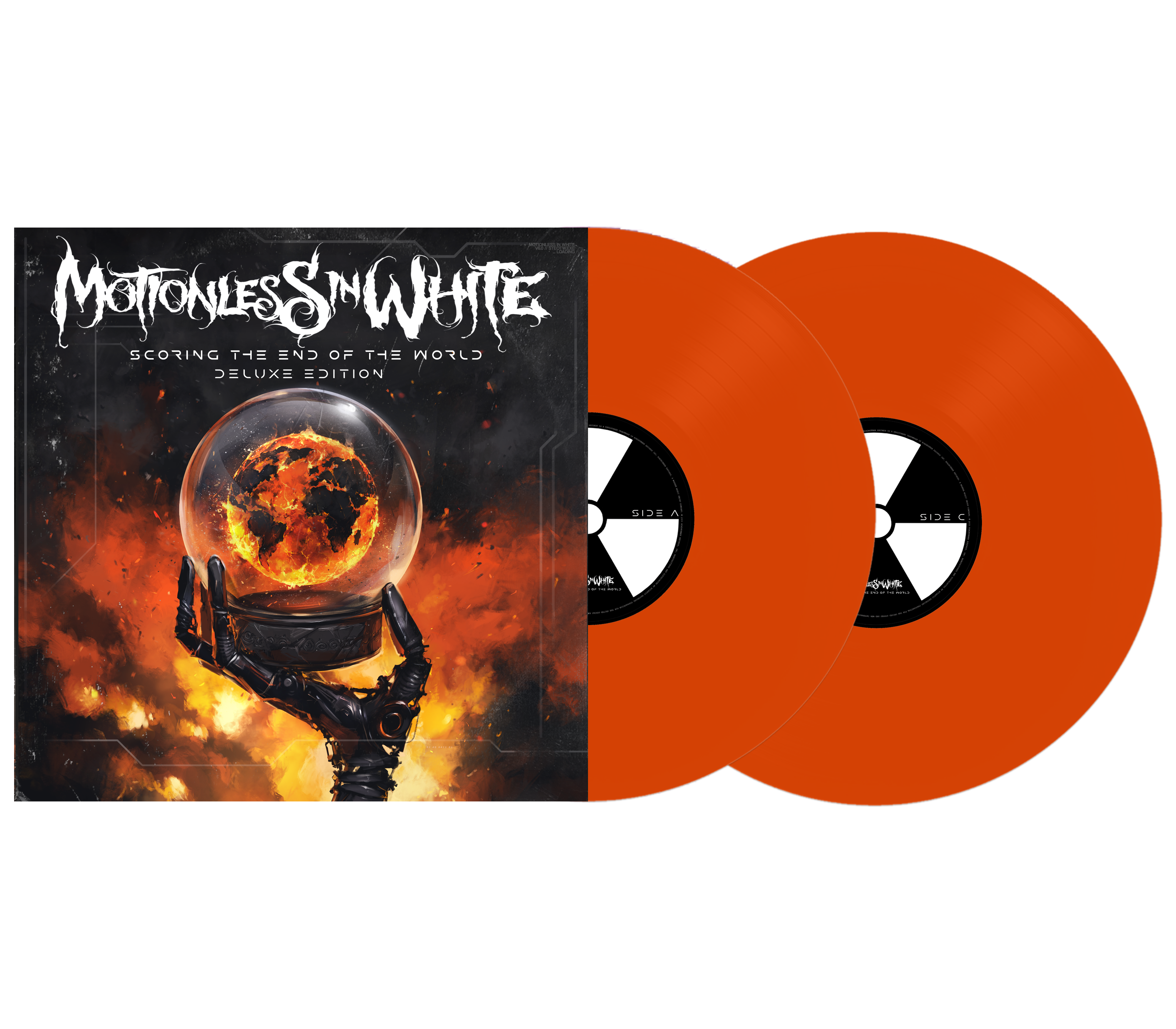 MOTIONLESS IN WHITE 'SCORING THE END OF THE WORLD' DELUXE EDITION 2LP