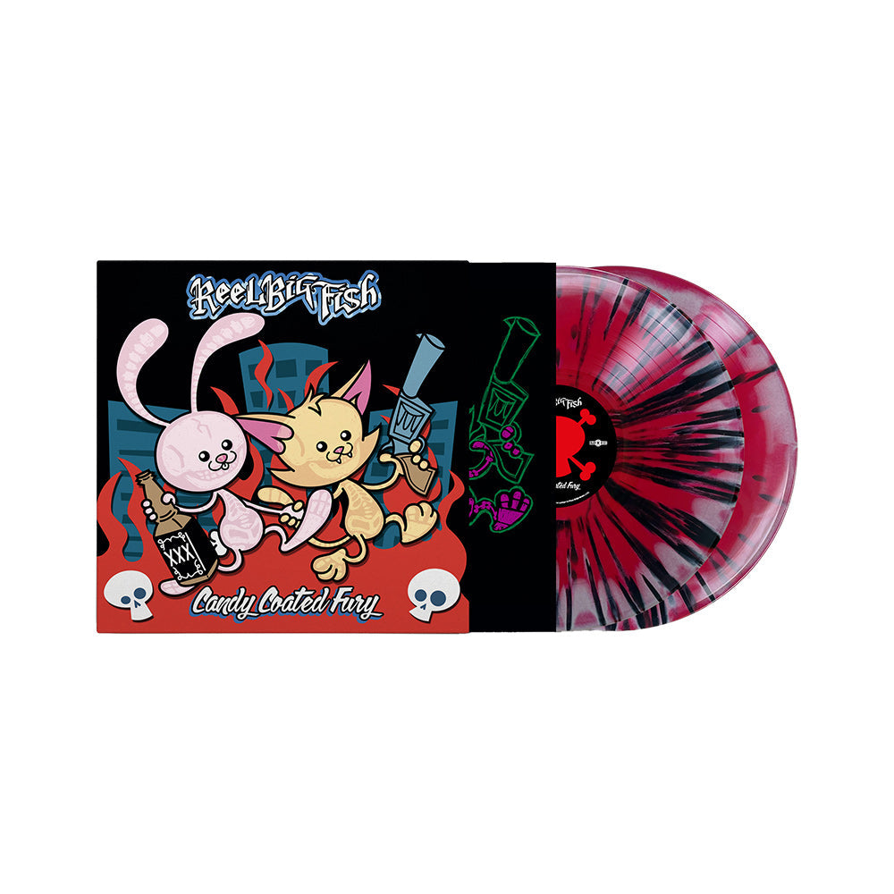 altpress.com reel big fish REEL BIG FISH 'CANDY COATED FURY' 2LP (Limited Edition – Only 200 Made, Red & Grey Swirl w/ Black Splatter Vinyl)