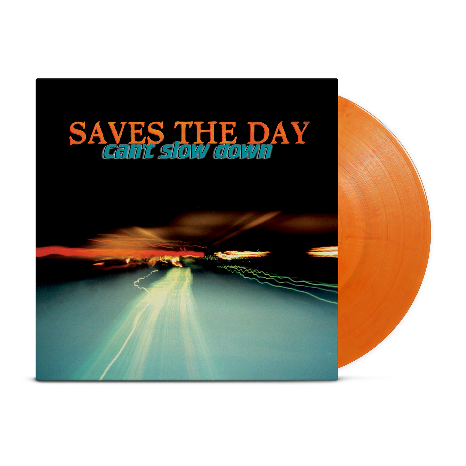 SAVES THE DAY ‘CAN'T SLOW DOWN’ LP (Limited Edition – Only 500 Made, Tangerine Vinyl)