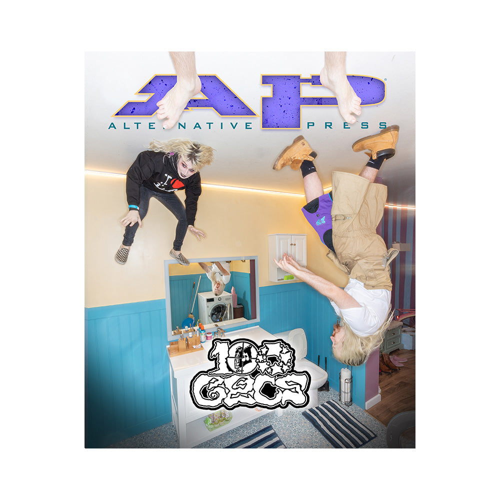 ALTERNATIVE PRESS SPRING 2023 ISSUE FEATURING 100 GECS + GOLD VINYL