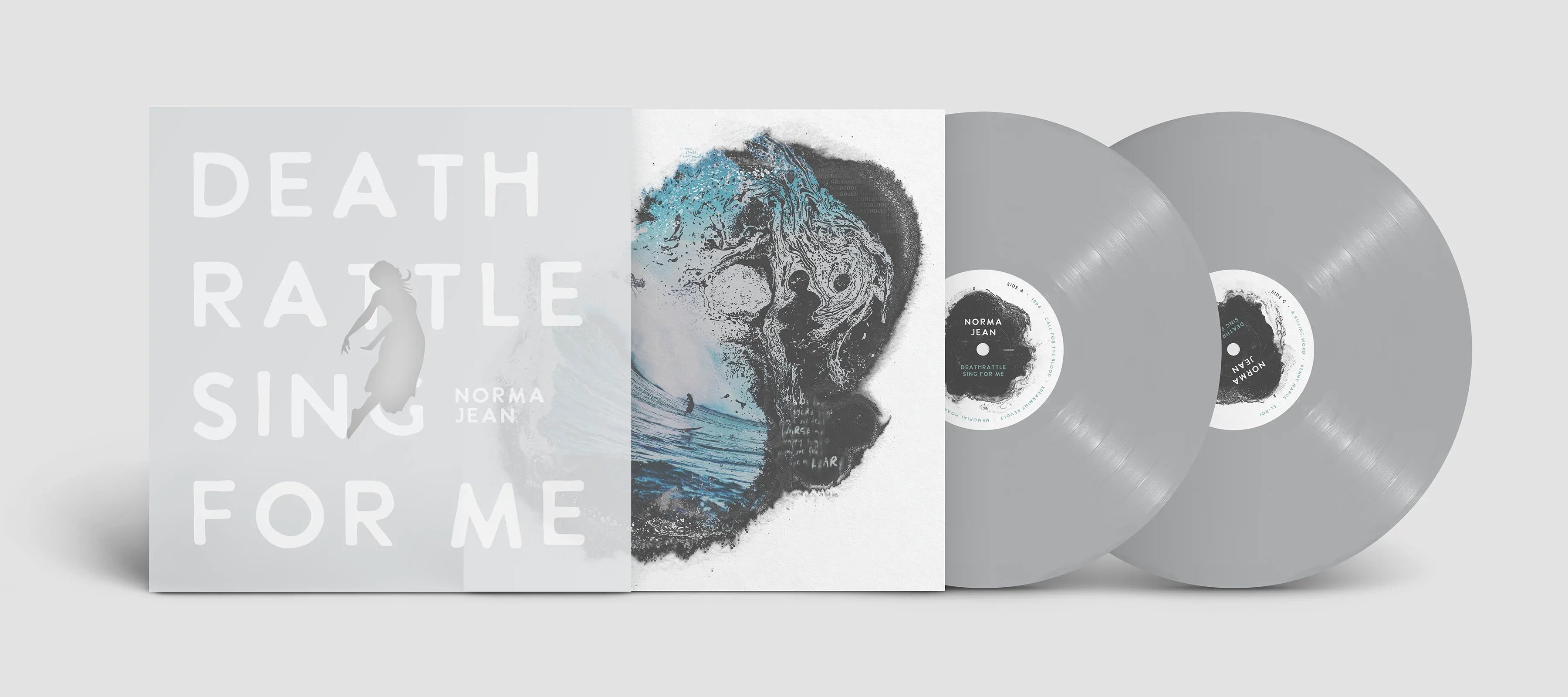 NORMA JEAN ‘DEATHRATTLE SING FOR ME’ LIMITED-EDITION SILVER 2LP – ONLY 300 MADE