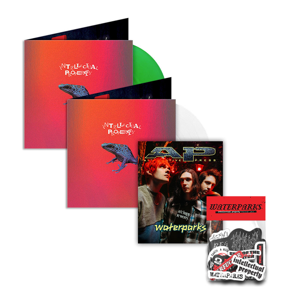 ALTERNATIVE PRESS SPRING 2023 ISSUE FEATURING WATERPARKS + 'INTELLECTUAL PROPERTY' LIMITED-EDITION VINYL, & STICKER PACK