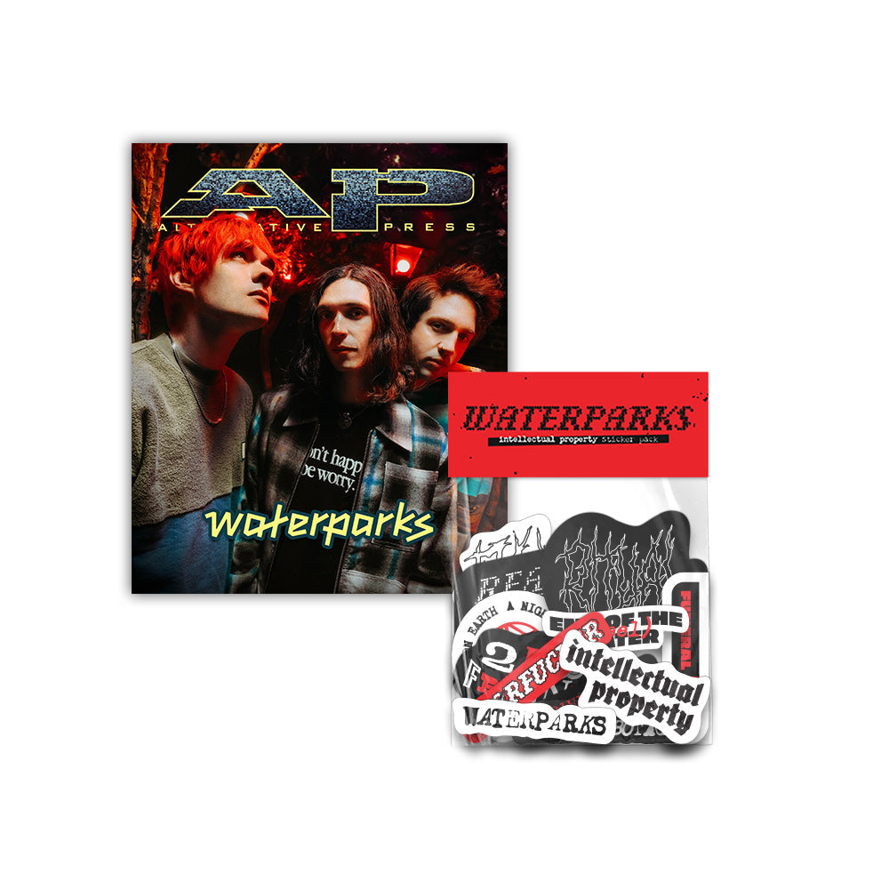 ALTERNATIVE PRESS SPRING 2023 ISSUE FEATURING WATERPARKS + STICKER BUNDLE