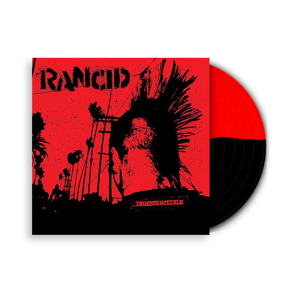 RANCID ‘INDESTRUCTIBLE’ LP (Limited Edition – Only 300 made, Half Red / Half Black Vinyl)