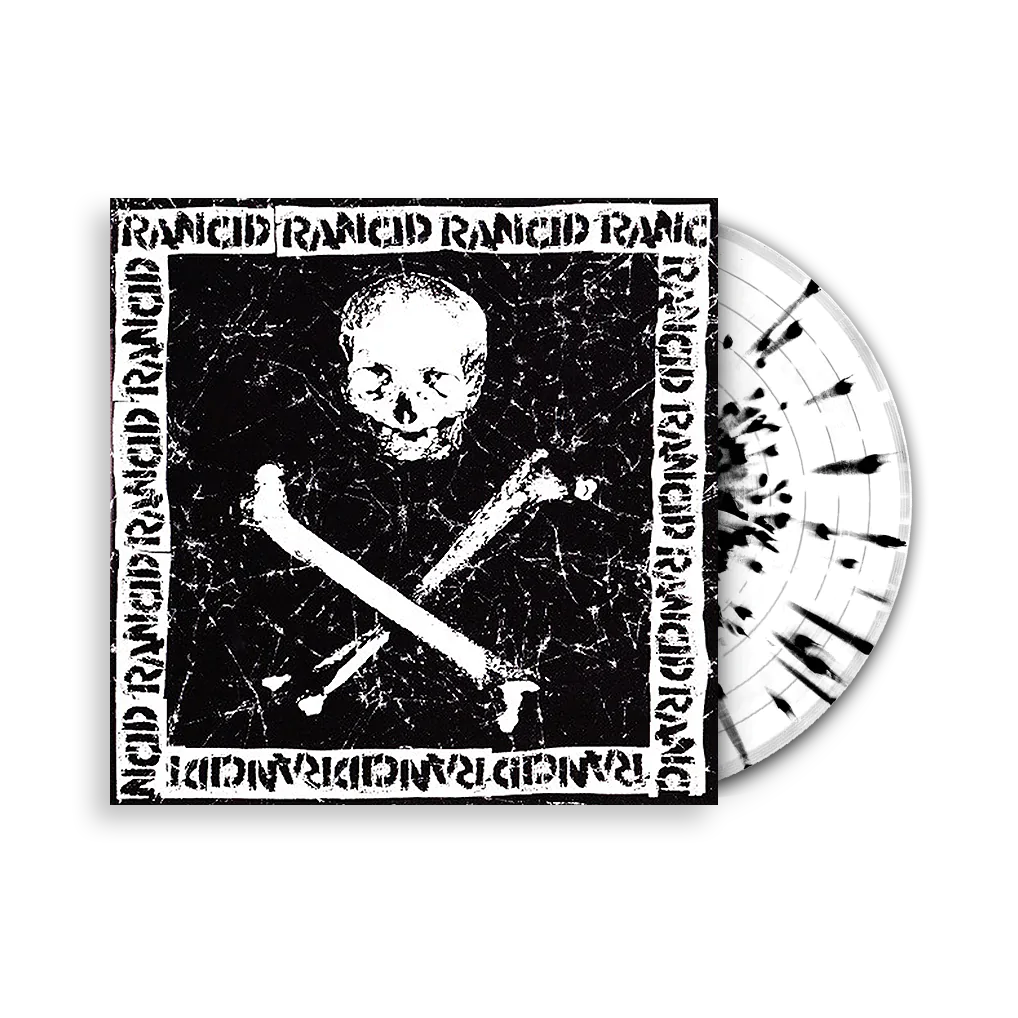 RANCID ‘RANCID’ LP (Limited Edition – Only 250 made, White w/ Black Splatter Vinyl)