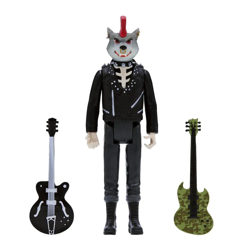 RANCID REACTION FIGURE WAVE 3 'SKELETIM' WOLF HEAD