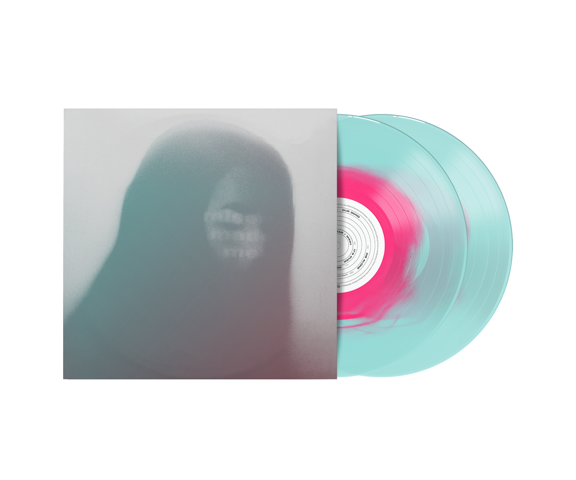 SILVERSTEIN ‘MISERY MADE ME’ DELUXE 2LP (Limited Edition – Only 750 made, Hot Pink in Light Blue Vinyl)